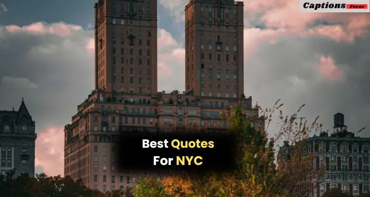 Best Quotes For NYC 