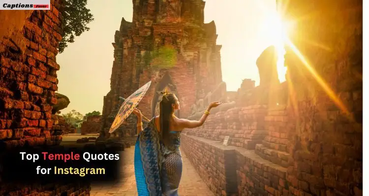 Top Temple Captions For Instagram